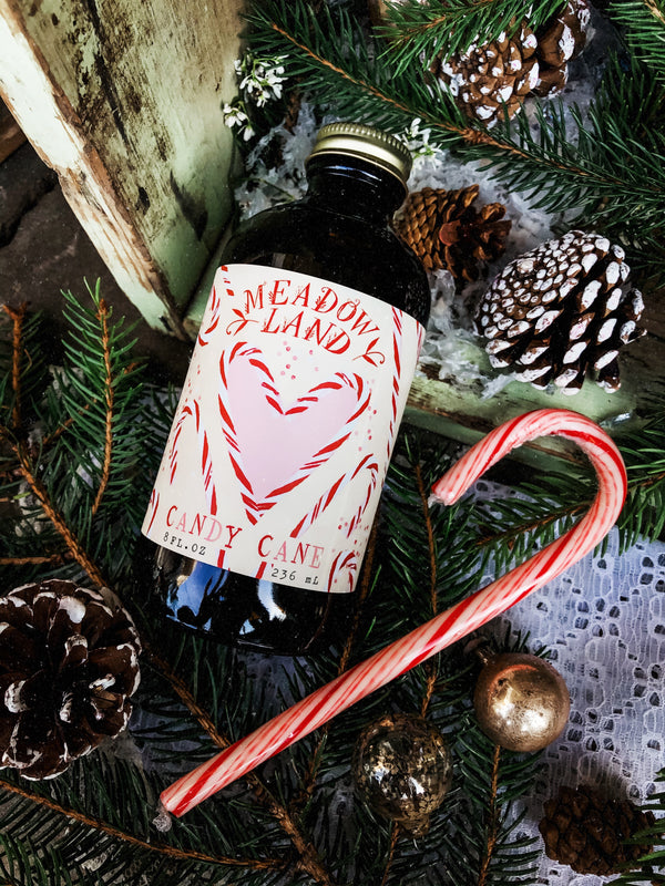 Candy Cane Simple Syrup