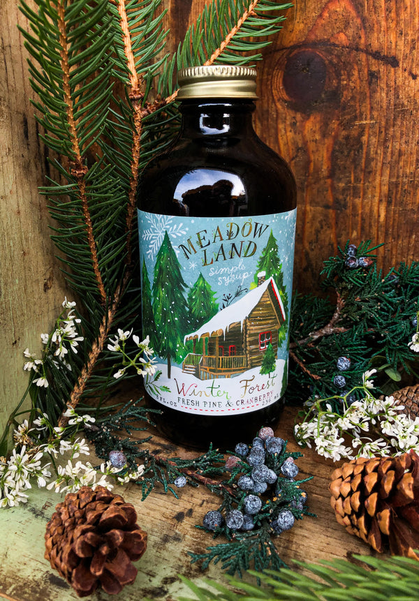 Winter Forest Simple Syrup